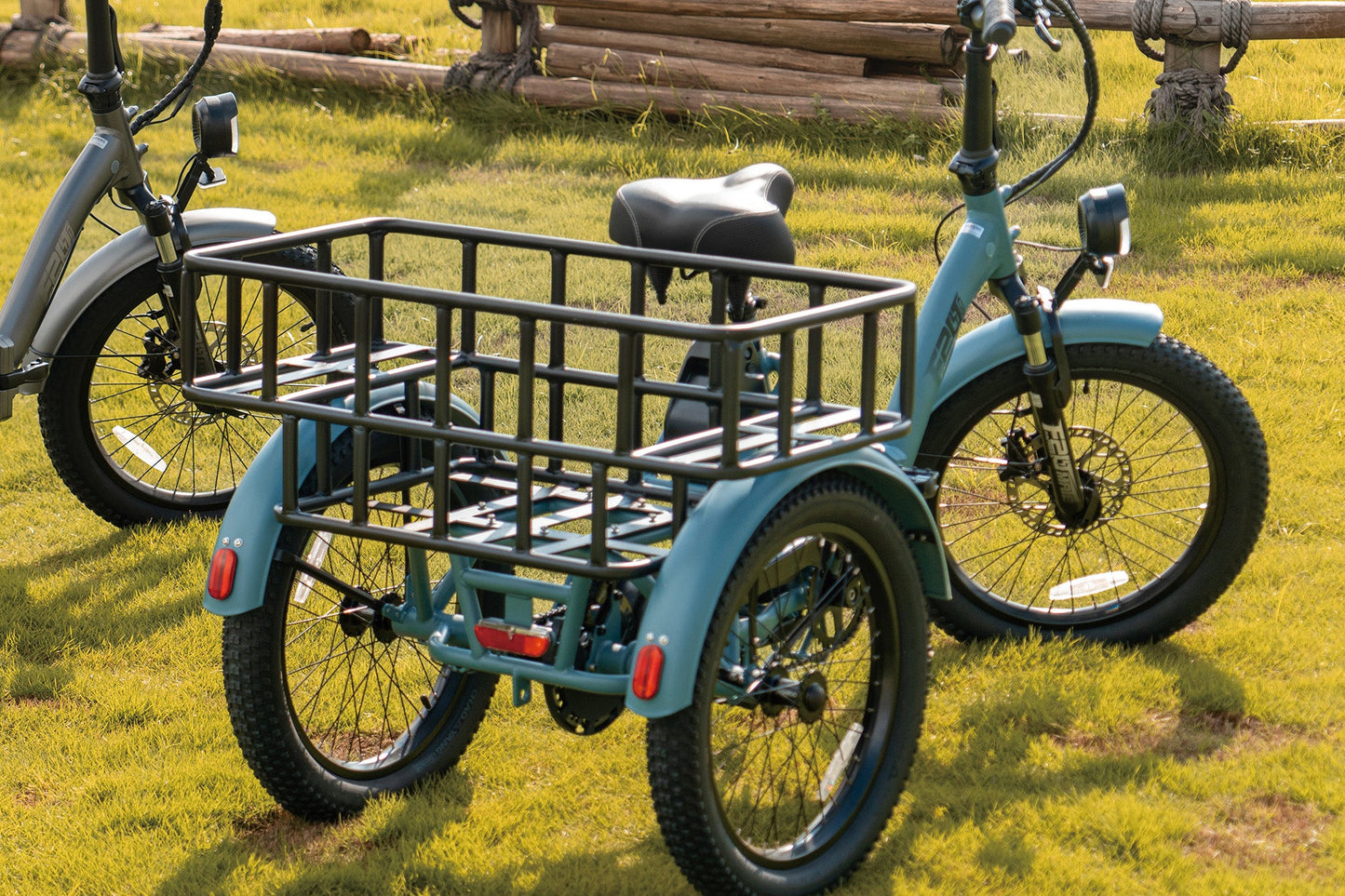 F20 Mate Enlarged Rear Basket+Free Front Rack Basket